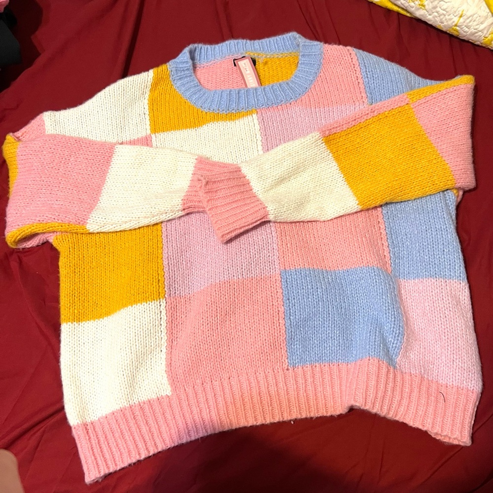 Vintage colorful sweater